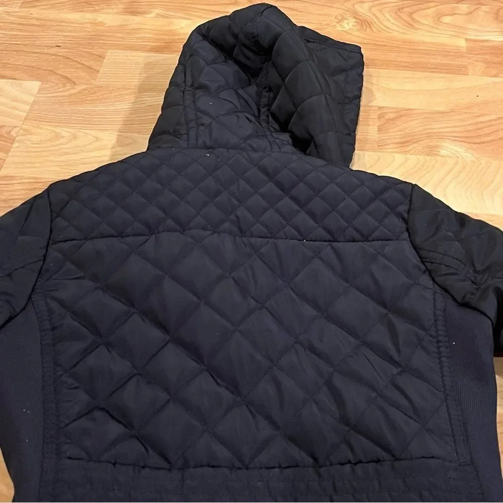 Ci Sono by Cavalini Navy Blue Puffer Jacket